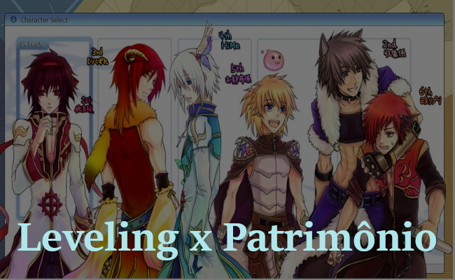 Leveling x Patrimônio - MODNARoK leveling MODNARoK